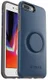 Otter + Pop Symmetry Series iPhone 7 Plus / 8 Plus Hoesje Blauw afbeelding 2