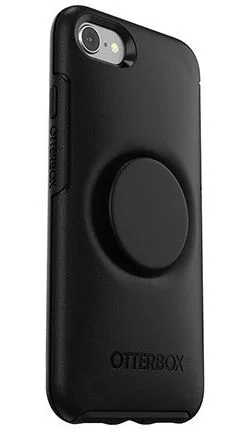 Otter + Pop Symmetry Series iPhone 7/8/SE (2020/2022) Hoesje Zwart afbeelding 4