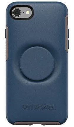 Otter + Pop Symmetry Series iPhone 7/8/SE (2020/2022) Hoesje Blauw afbeelding 3