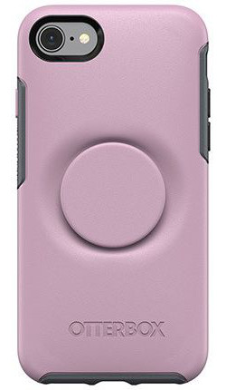 Otter + Pop Symmetry Series iPhone 7/8 Hoesje Roze afbeelding 3