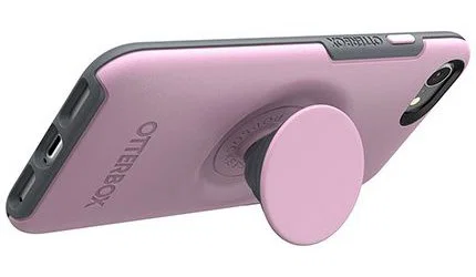 Otter + Pop Symmetry Series iPhone 7/8 Hoesje Roze afbeelding 5