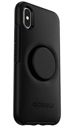 Otter + Pop Symmetry Series Apple iPhone X/XS Hoesje Zwart afbeelding 4