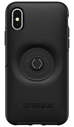 Otter + Pop Symmetry Series Apple iPhone X/XS Hoesje Zwart afbeelding 7
