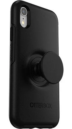 Otter + Pop Symmetry Series Apple iPhone XR Hoesje Zwart afbeelding 2