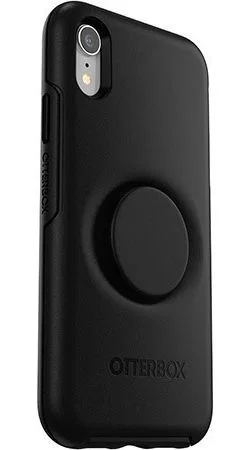 Otter + Pop Symmetry Series Apple iPhone XR Hoesje Zwart afbeelding 4