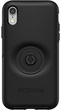 Otter + Pop Symmetry Series Apple iPhone XR Hoesje Zwart afbeelding 6