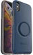 Otter + Pop Symmetry Series Apple iPhone XS Max Hoesje Blauw afbeelding 2