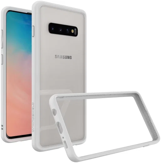 RhinoShield CrashGuard Samsung Galaxy S10 Plus Bumper Hoesje Wit afbeelding 1