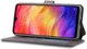 AZNS Xiaomi Redmi Note 7 Leren Stand Portemonnee Hoesje Grijs afbeelding 4
