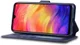 AZNS Xiaomi Redmi Note 7 Leren Stand Portemonnee Hoesje Blauw afbeelding 4