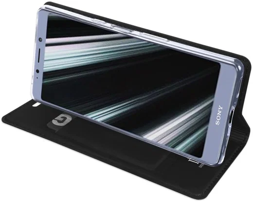 Dux Ducis Sony Xperia L3 Bookcase Hoesje Zwart afbeelding 2