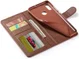 Huawei P Smart (2019) Hoesje Wallet Book Case Kunst Leer Coffee afbeelding 5