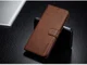 Huawei P Smart (2019) Hoesje Wallet Book Case Kunst Leer Coffee afbeelding 9