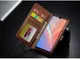 Huawei P Smart (2019) Hoesje Wallet Book Case Kunst Leer Coffee afbeelding 10