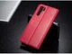 Huawei P30 Pro Book Case Portemonnee Hoesje met Magneetsluiting Rood afbeelding 5