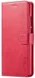 Huawei P30 Pro Book Case Portemonnee Hoesje met Magneetsluiting Rood afbeelding 6