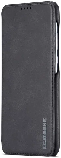 Huawei P30 Lite Portemonnee Bookcase Hoesje met Kaarthouder Zwart afbeelding 3