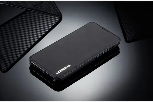 Huawei P30 Lite Portemonnee Bookcase Hoesje met Kaarthouder Zwart afbeelding 12