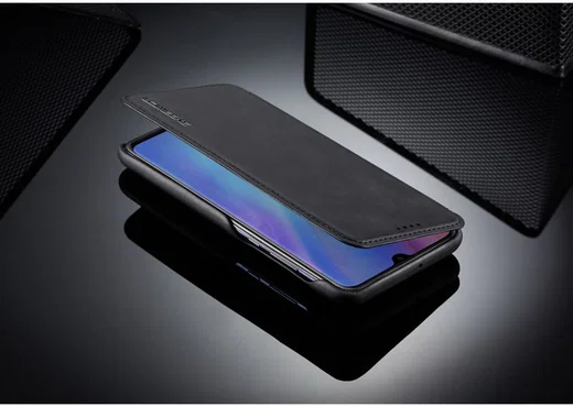 Huawei P30 Lite Portemonnee Bookcase Hoesje met Kaarthouder Zwart afbeelding 14