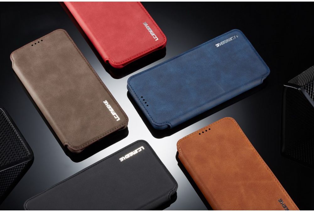 Huawei P30 Lite Portemonnee Bookcase Hoesje met Kaarthouder Zwart afbeelding 7