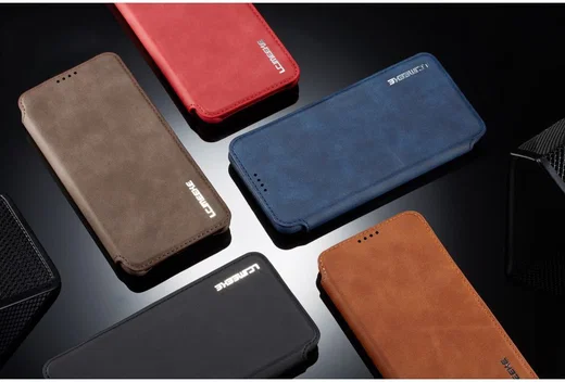 Huawei P30 Lite Portemonnee Bookcase Hoesje met Kaarthouder Zwart afbeelding 7