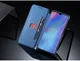 Huawei P30 Lite Portemonnee Bookcase Hoesje met Kaarthouder Blauw afbeelding 6