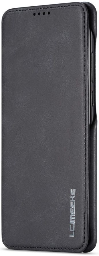 Huawei P30 Pro Retro Portemonnee Bookcase Hoesje Zwart afbeelding 6