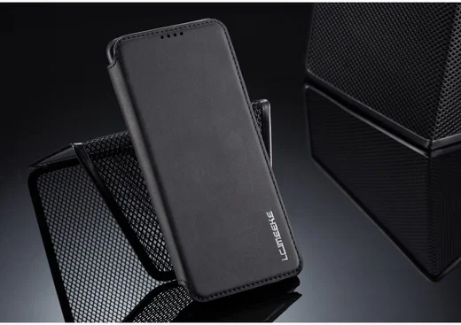 Huawei P30 Pro Retro Portemonnee Bookcase Hoesje Zwart afbeelding 10