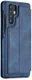 Huawei P30 Pro Retro Portemonnee Bookcase Hoesje Blauw afbeelding 7