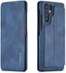 Huawei P30 Pro Retro Portemonnee Bookcase Hoesje Blauw afbeelding 2
