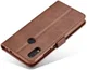 Xiaomi Redmi Note 7 Portemonnee Flip Hoesje met Magneet Sluiting Bruin afbeelding 16
