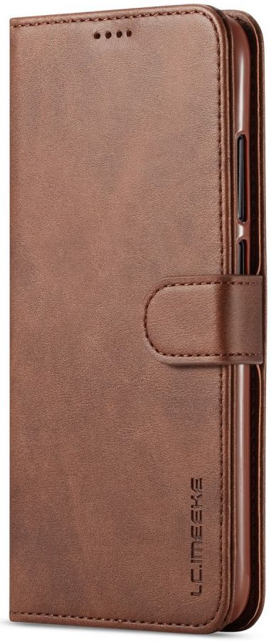 Xiaomi Redmi Note 7 Portemonnee Flip Hoesje met Magneet Sluiting Bruin afbeelding 4