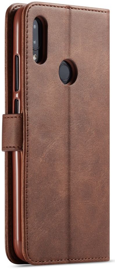 Xiaomi Redmi Note 7 Portemonnee Flip Hoesje met Magneet Sluiting Bruin afbeelding 1