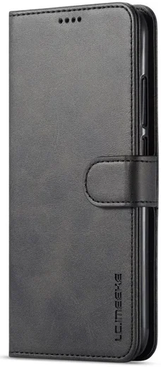 Xiaomi Redmi Note 7 Portemonnee Hoesje met Magneet Sluiting Zwart afbeelding 4