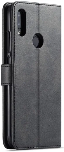 Xiaomi Redmi Note 7 Portemonnee Hoesje met Magneet Sluiting Zwart afbeelding 1