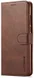 Huawei P30 Lite Portemonnee Bookcase Hoesje Magneet Sluiting Coffee afbeelding 5