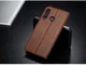Huawei P30 Lite Portemonnee Bookcase Hoesje Magneet Sluiting Coffee afbeelding 7
