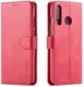 Huawei P30 Lite Portemonnee Bookcase Hoesje Magneet Sluiting Rood afbeelding 4