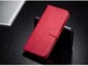 Huawei P30 Lite Portemonnee Bookcase Hoesje Magneet Sluiting Rood afbeelding 5