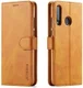 Huawei P30 Lite Portemonnee Bookcase Hoesje Magneet Sluiting Bruin afbeelding 2