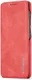 Huawei P30 Retro Style Kaarthouder Bookcase Hoesje Rood afbeelding 6