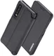 Huawei P30 Retro Style Kaarthouder Bookcase Hoesje Zwart afbeelding 3