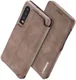 Huawei P30 Retro Style Kaarthouder Bookcase Hoesje Coffee afbeelding 3