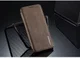Huawei P30 Retro Style Kaarthouder Bookcase Hoesje Coffee afbeelding 9