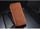Huawei P30 Retro Style Kaarthouder Bookcase Hoesje Bruin afbeelding 13