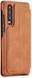 Huawei P30 Retro Style Kaarthouder Bookcase Hoesje Bruin afbeelding 8