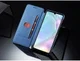 Huawei P30 Retro Style Kaarthouder Bookcase Hoesje Blauw afbeelding 5