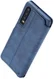 Huawei P30 Retro Style Kaarthouder Bookcase Hoesje Blauw afbeelding 9