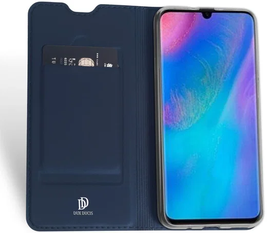 Dux Ducis Huawei P30 Lite Bookcase Hoesje Blauw afbeelding 2