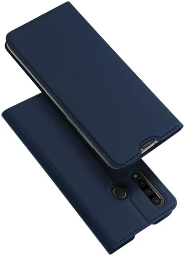 Dux Ducis Huawei P30 Lite Bookcase Hoesje Blauw afbeelding 5